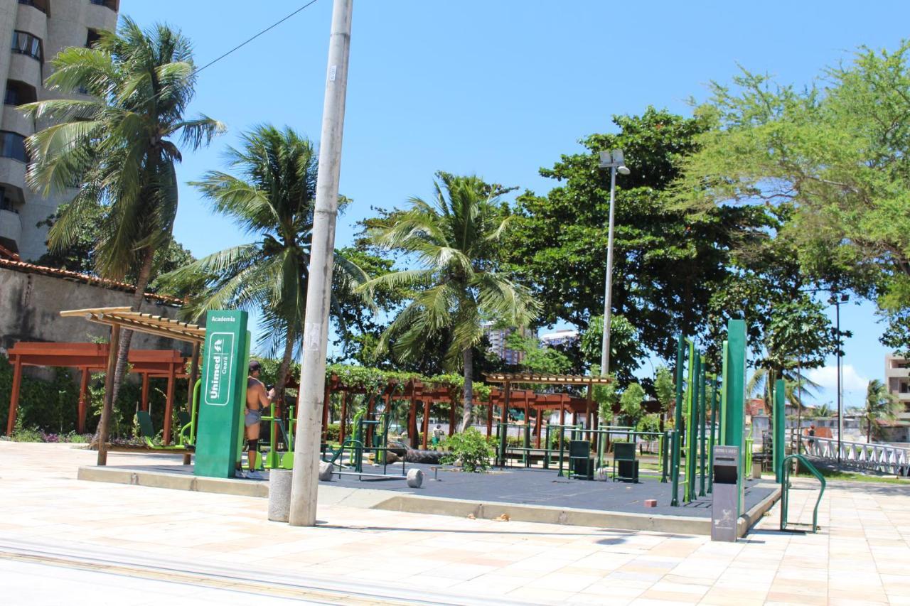 13 Flat Beira Mar Com Energia, Vaga, 3 Camas, Wi-Fi E Ar Apartment Fortaleza  Ngoại thất bức ảnh
